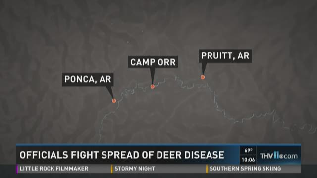 Ark. Game and Fish officials fight spread of CWD